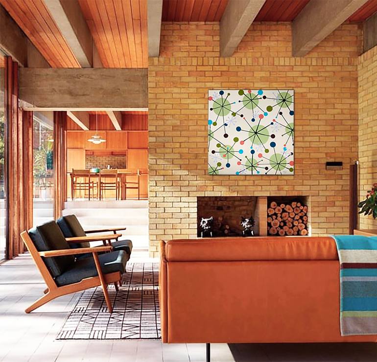 Original Modernism Abstract Painting by David Clare