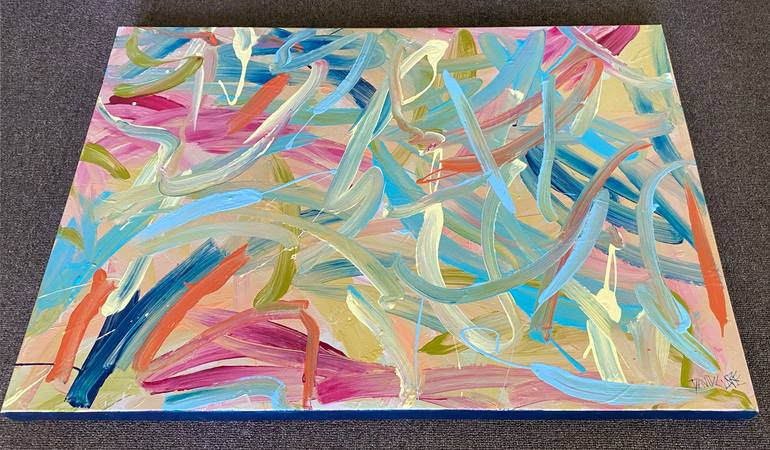 Original Contemporary Abstract Painting by David Clare