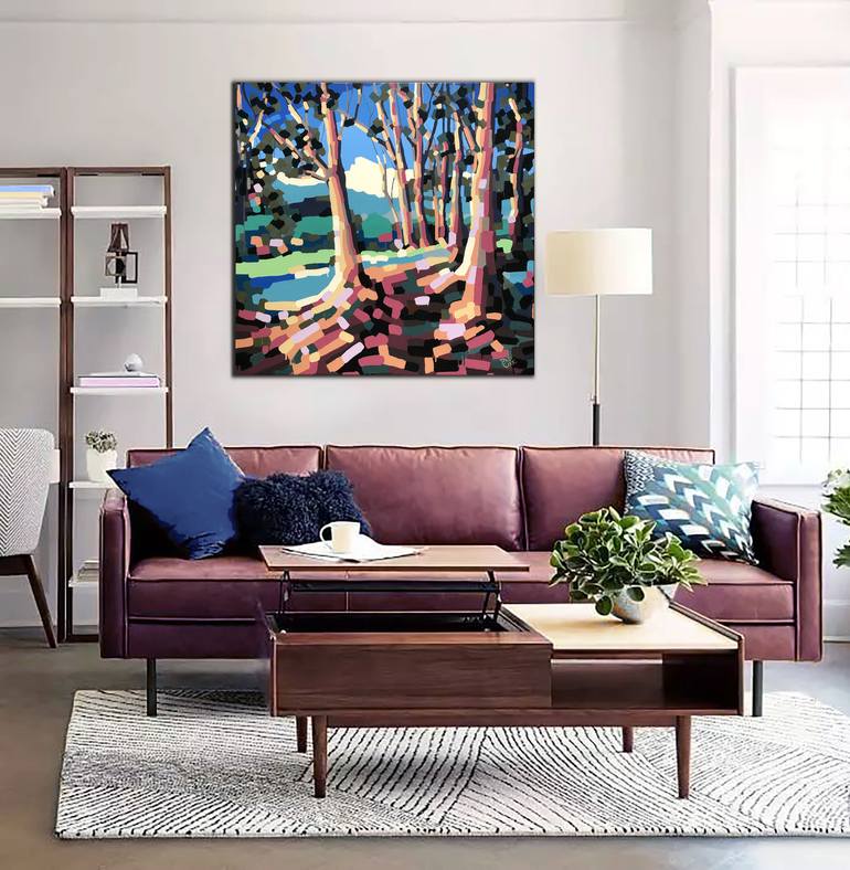 Original Contemporary Landscape Painting by David Clare