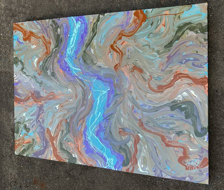 Original Contemporary Abstract Painting by David Clare