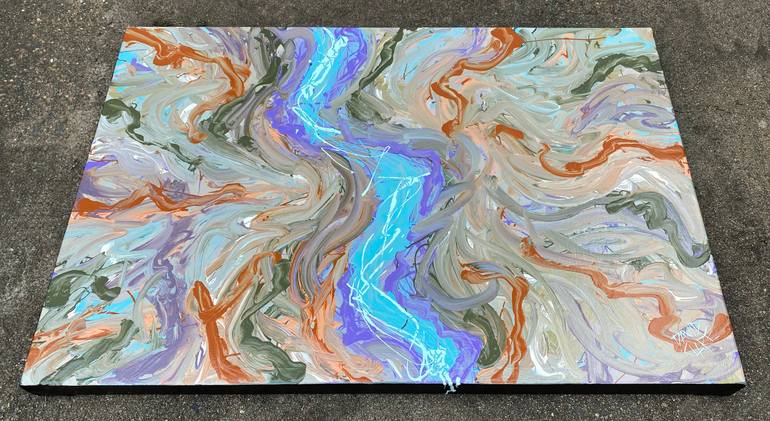 Original Contemporary Abstract Painting by David Clare