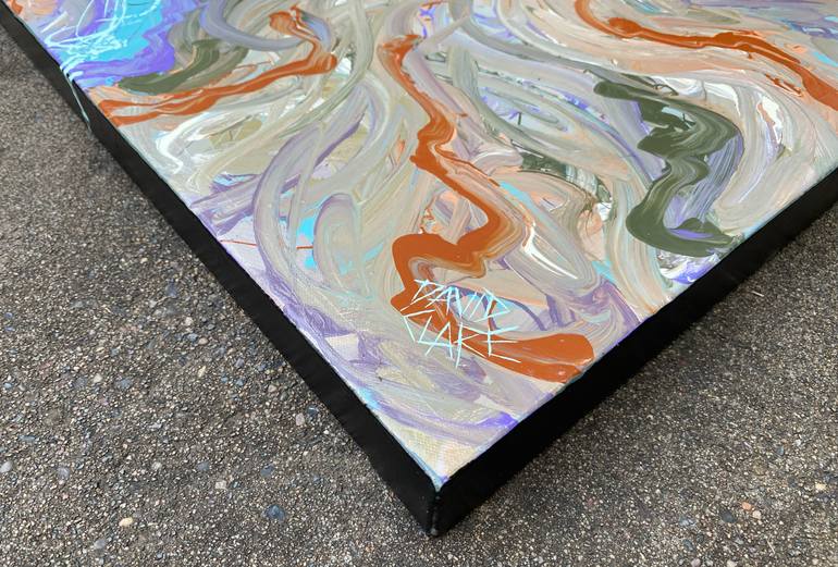 Original Contemporary Abstract Painting by David Clare