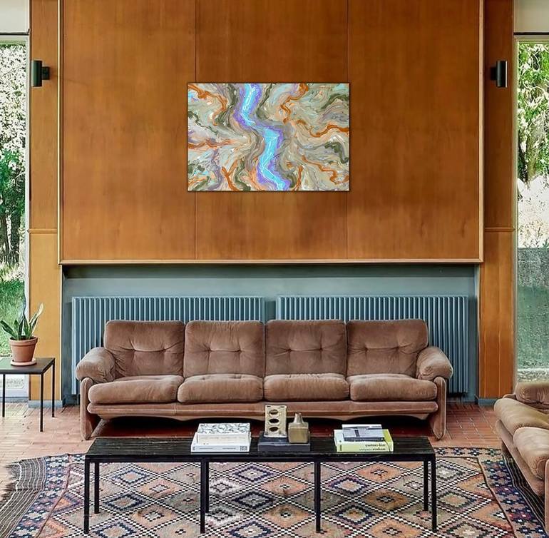 Original Contemporary Abstract Painting by David Clare
