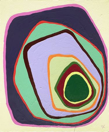 Original Contemporary Abstract Painting by David Clare