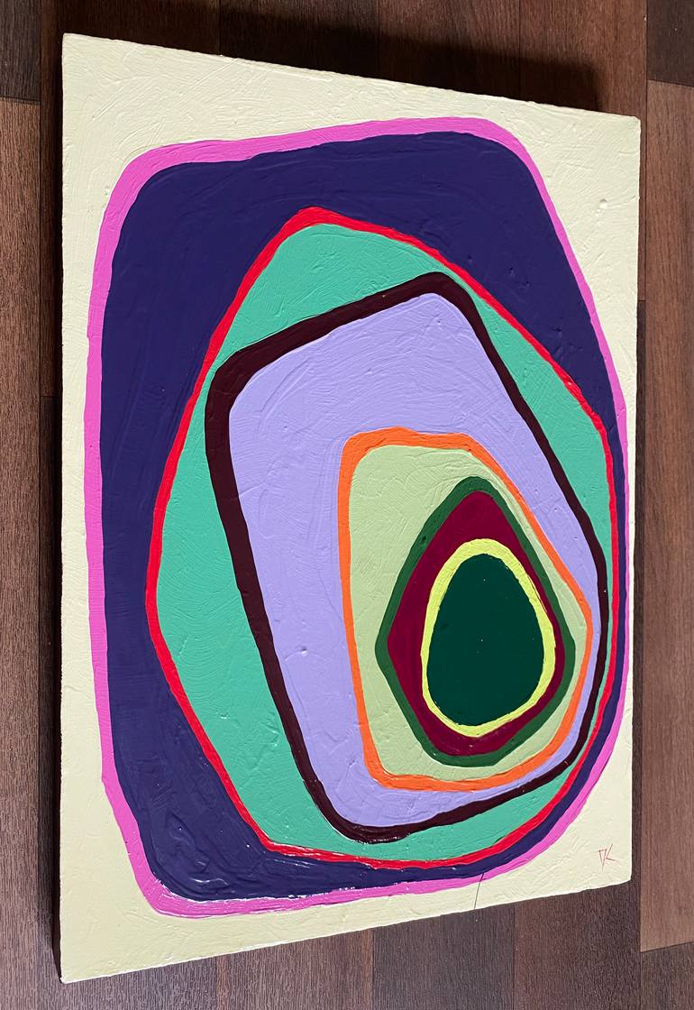 Original Contemporary Abstract Painting by David Clare