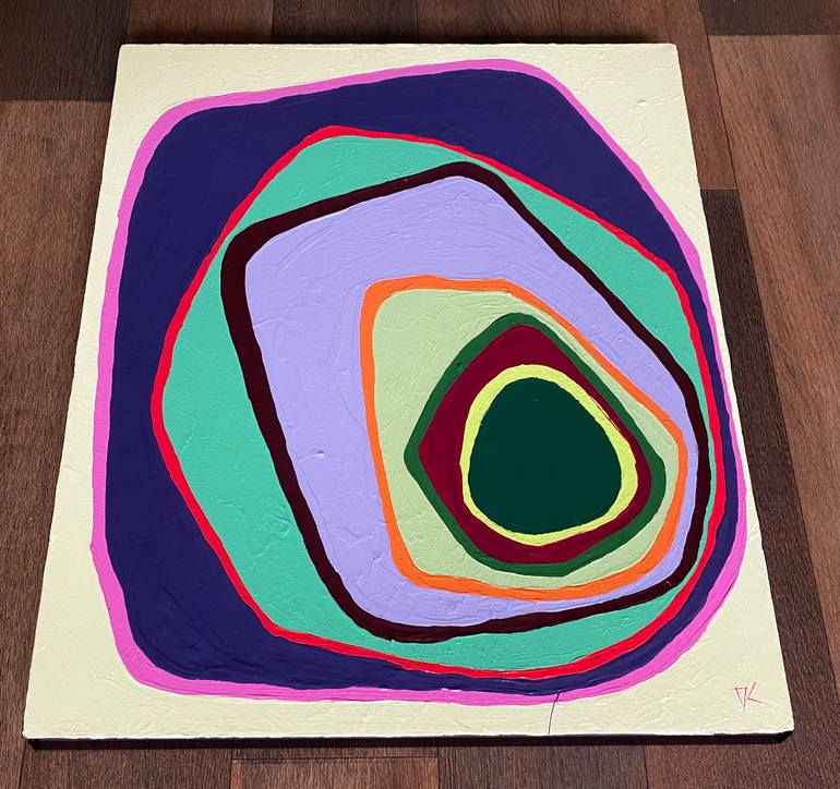 Original Contemporary Abstract Painting by David Clare