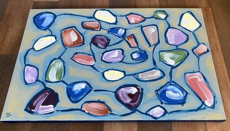 Original Contemporary Abstract Painting by David Clare