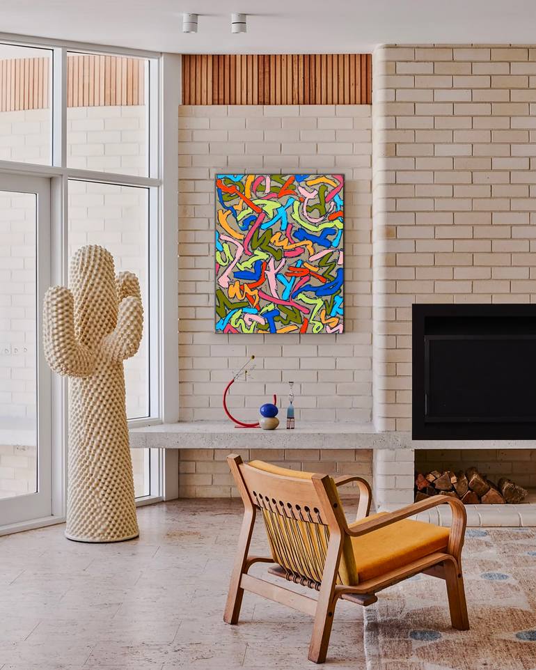 Original Contemporary Abstract Painting by David Clare