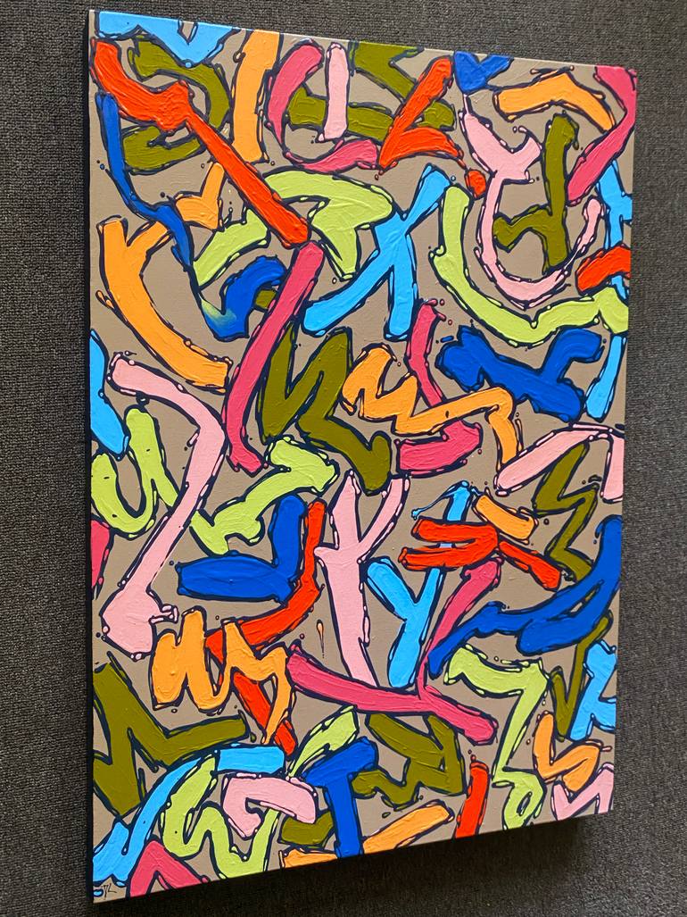 Original Contemporary Abstract Painting by David Clare