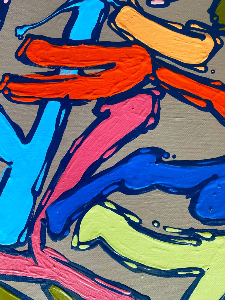 Original Contemporary Abstract Painting by David Clare