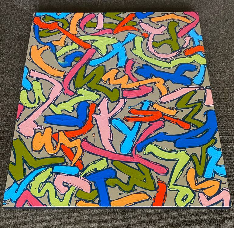 Original Contemporary Abstract Painting by David Clare