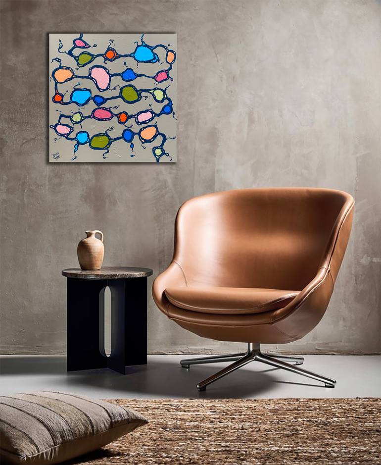 Original Contemporary Abstract Painting by David Clare