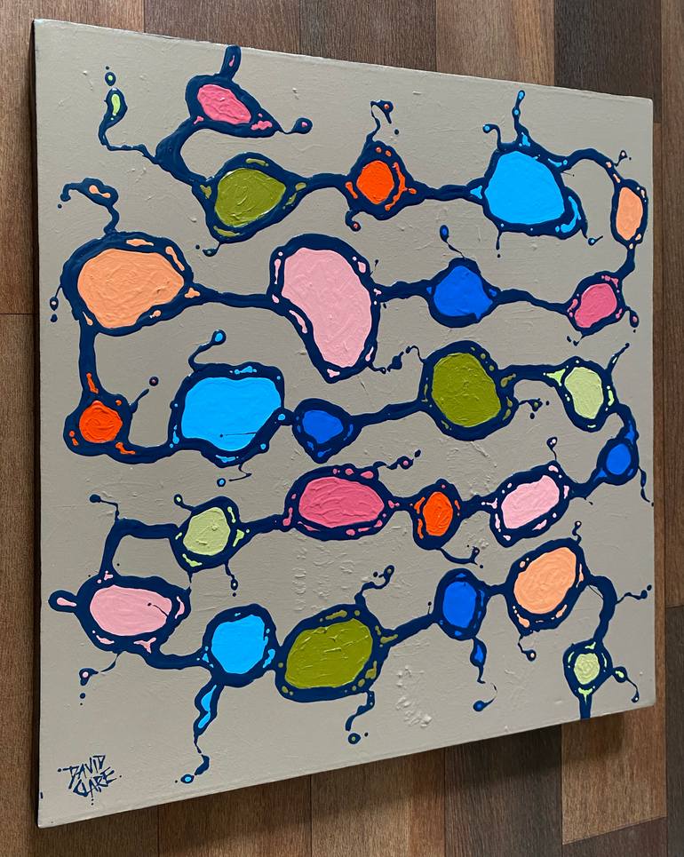 Original Contemporary Abstract Painting by David Clare