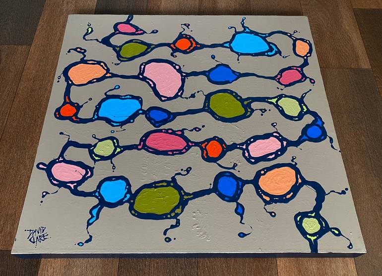 Original Contemporary Abstract Painting by David Clare