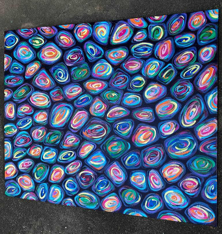 Original Abstract Painting by David Clare