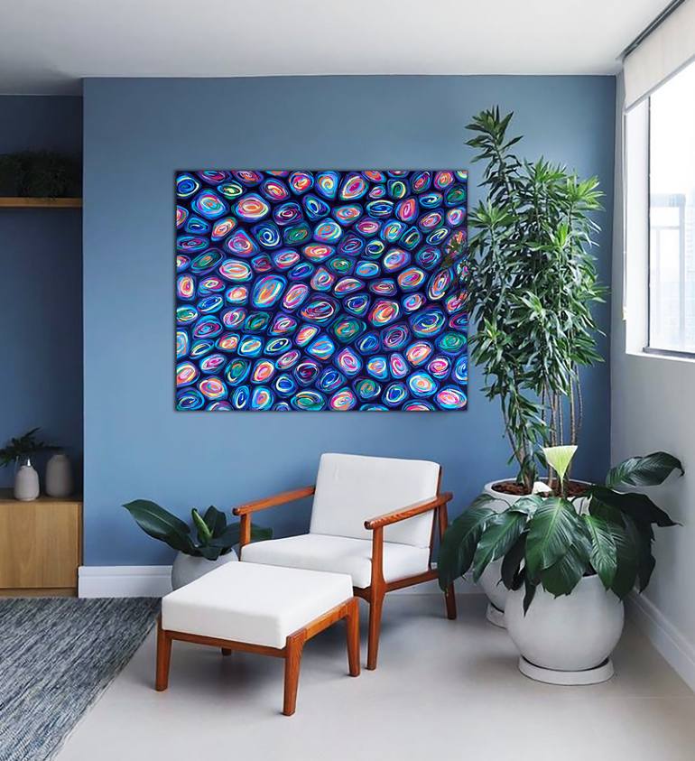 Original Abstract Painting by David Clare