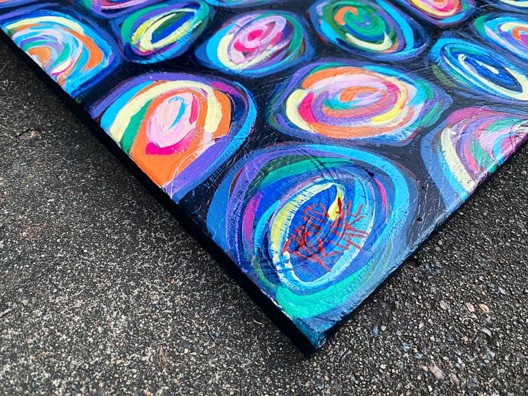 Original Abstract Painting by David Clare