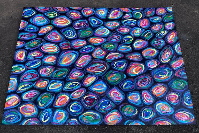 Original Abstract Painting by David Clare