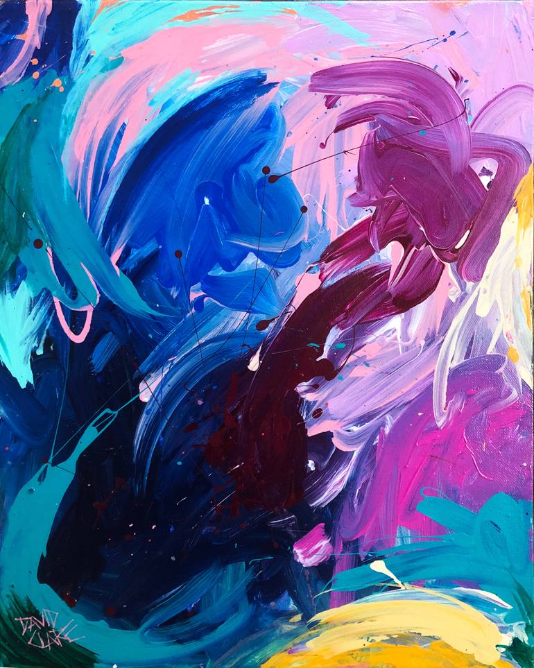 Original  Painting by david clare