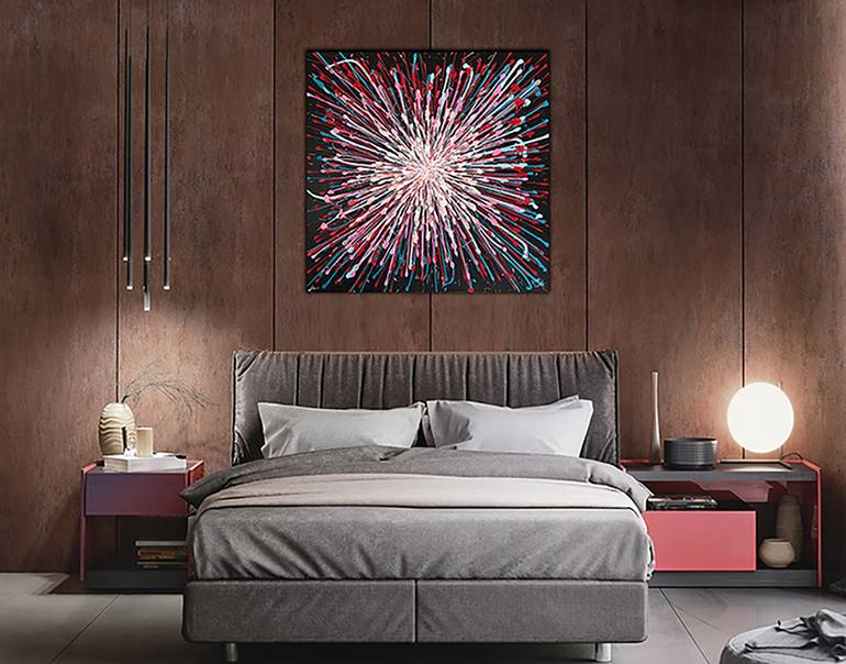 Cherry Bomb Painting by David Clare | Saatchi Art