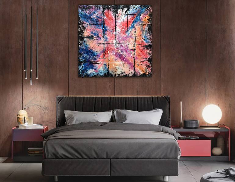 Original Abstract Painting by David Clare