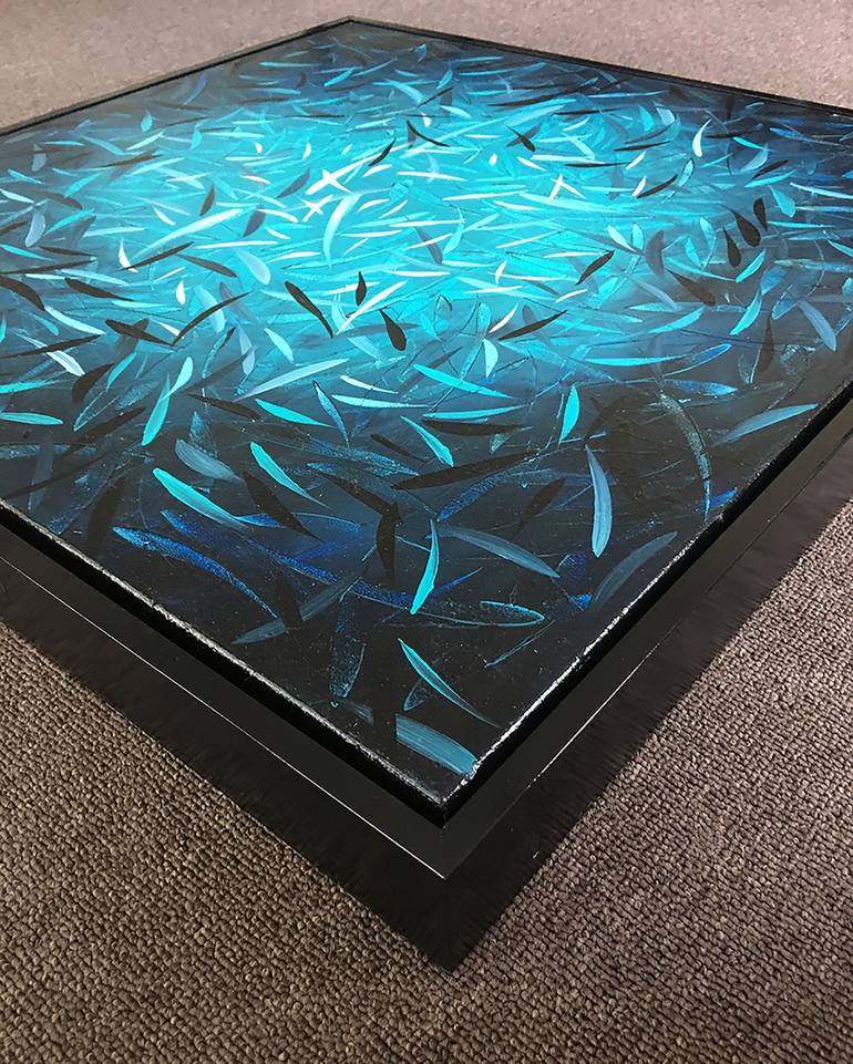 Original Abstract Animal Painting by David Clare