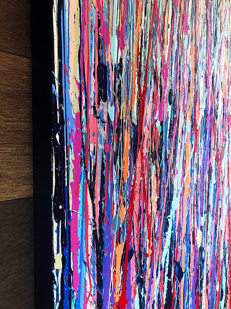 Original Abstract Expressionism Abstract Painting by David Clare