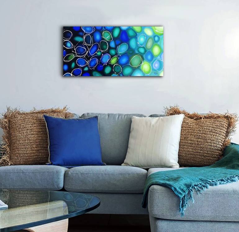 Original Expressionism Abstract Painting by David Clare