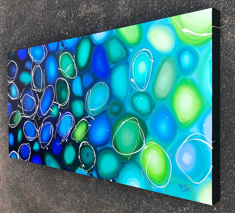 Original Expressionism Abstract Painting by David Clare