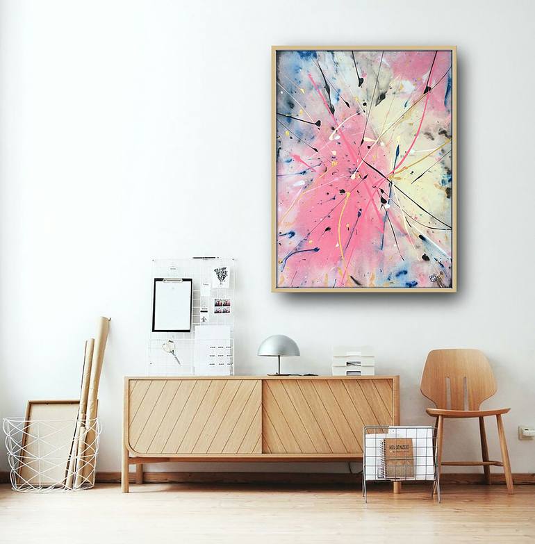 Original Abstract Painting by David Clare