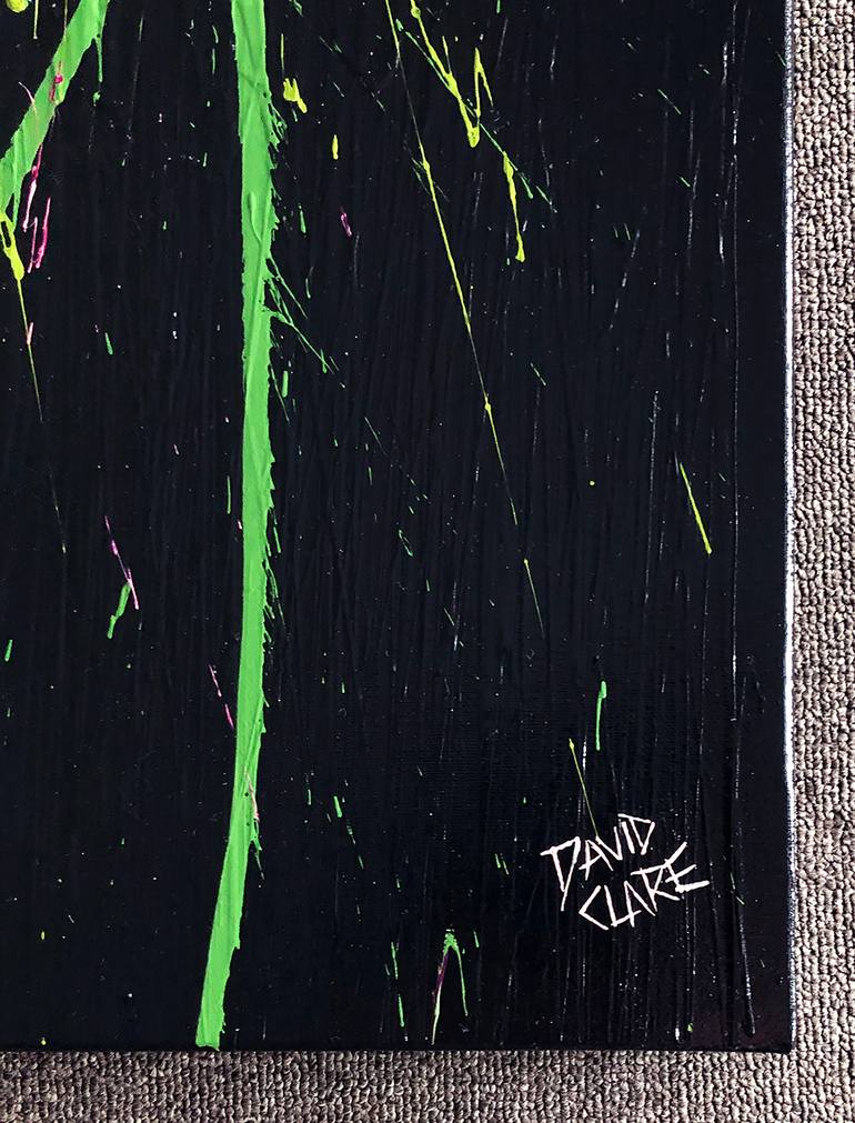 Original Expressionism Abstract Painting by David Clare