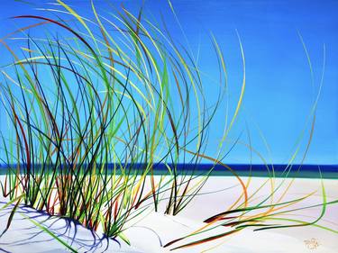 Original Realism Beach Paintings by David Clare