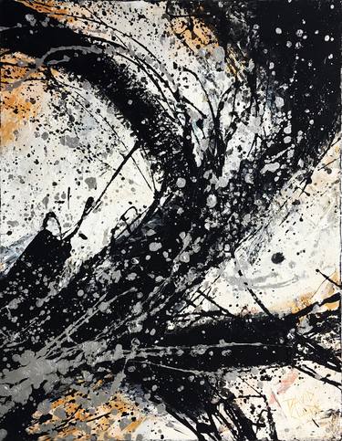 Original Abstract Expressionism Abstract Paintings by David Clare