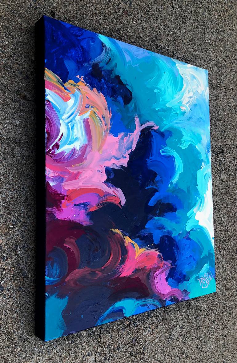 Original Contemporary Abstract Painting by David Clare