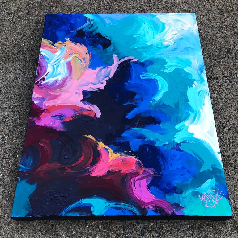 Original Contemporary Abstract Painting by David Clare