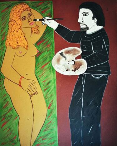 Original Nude Paintings by Francisco Vidal