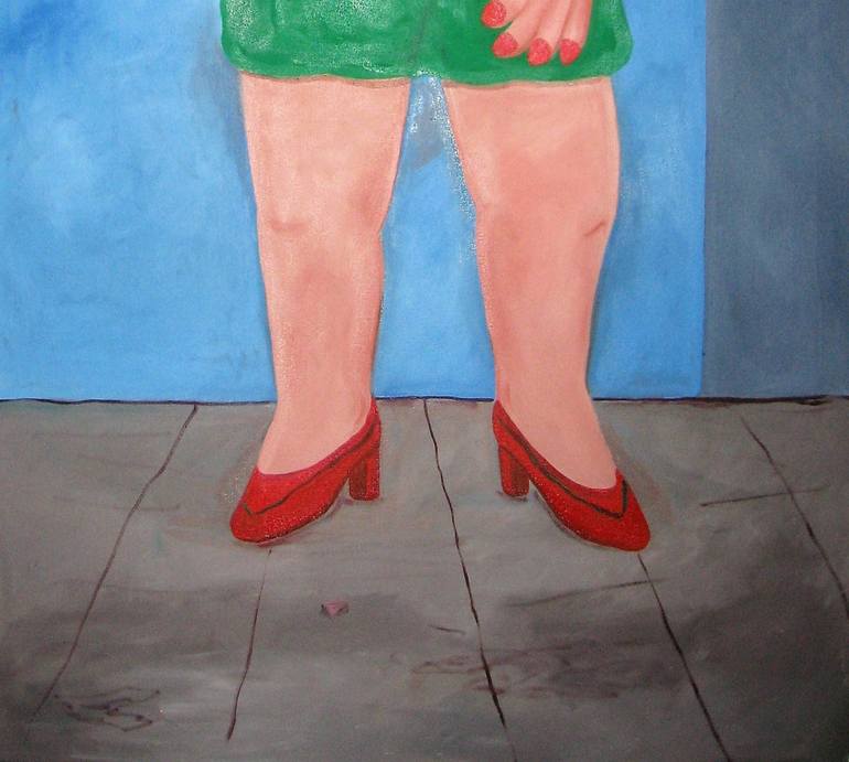 Original Figurative Women Painting by Francisco Vidal