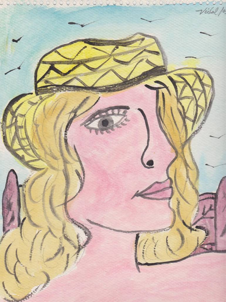 Girl With Yellow Hat