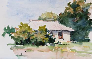 Print of Fine Art Rural life Paintings by Hryhorii Zoryk