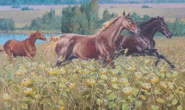 Original Fine Art Animal Paintings by Hryhorii Zoryk