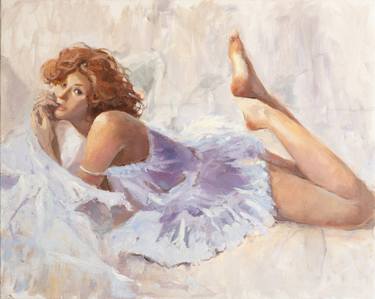 Original Figurative Portrait Paintings by Evgenia Ocell