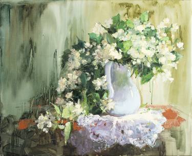 Original Still Life Paintings by Evgenia Ocell