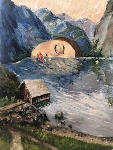 Print of Landscape Paintings by Vladyslava Cherepko