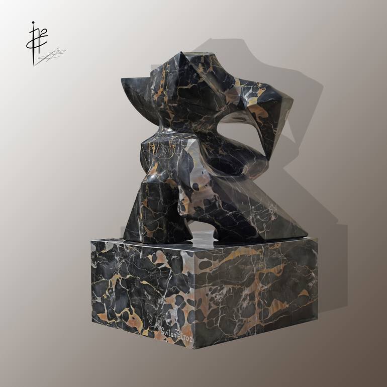 Original Abstract Sculpture by Svilen Petrov