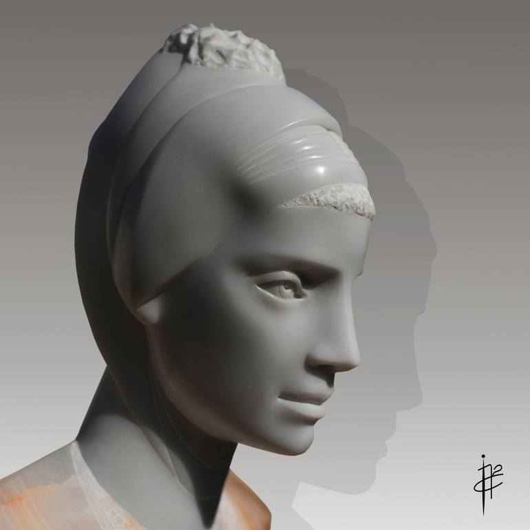 Original Portrait Sculpture by Svilen Petrov