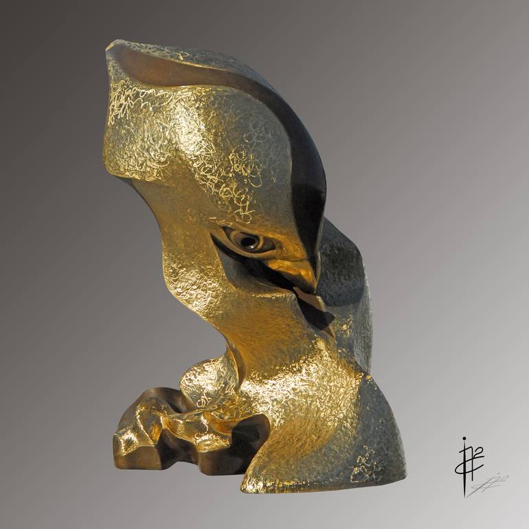 Original Fine Art Animal Sculpture by Svilen Petrov