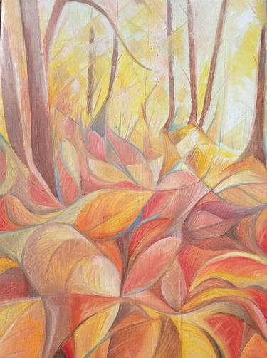 Original Cubism Nature Paintings by Andrew Clayton