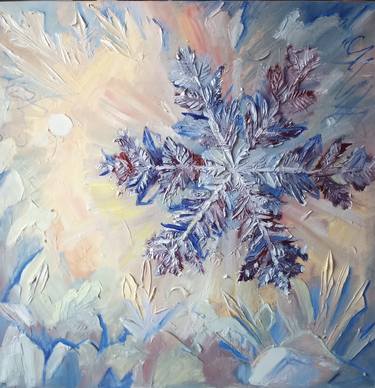 Original Abstract Seasons Paintings by MARIA MEDVEDEVA