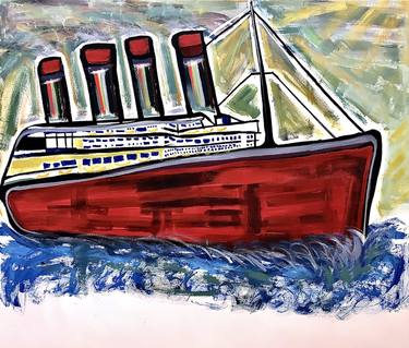 Print of Boat Paintings by JR SIBAJA