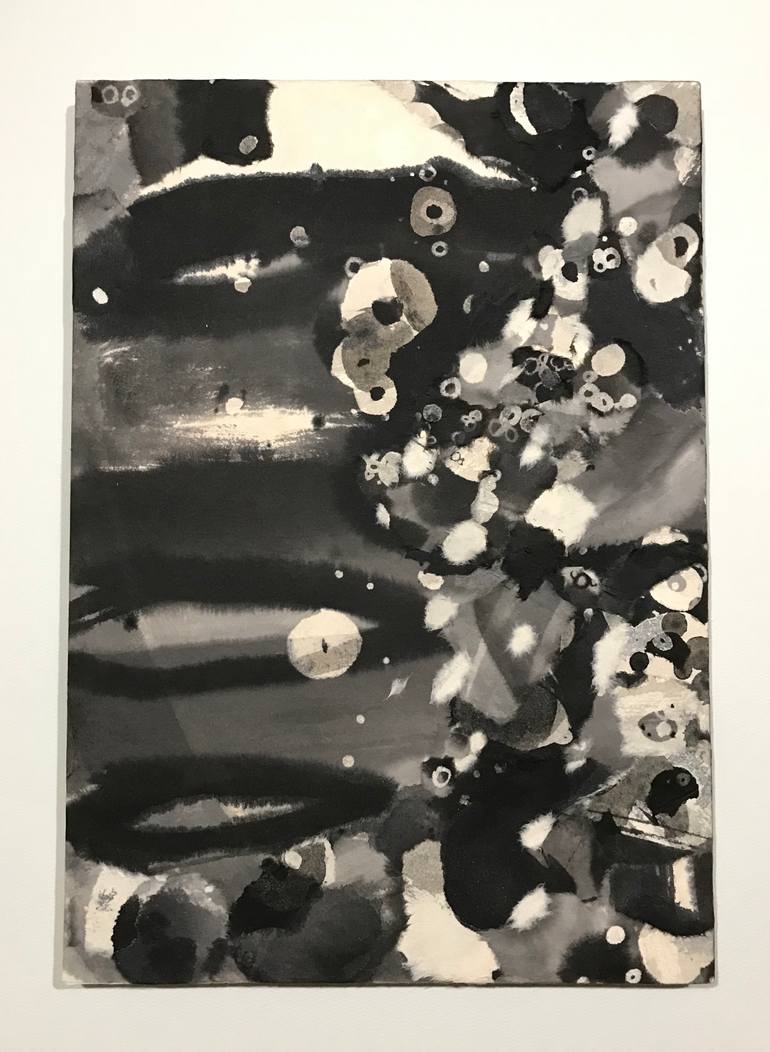 Original Abstract Painting by Michiko Art